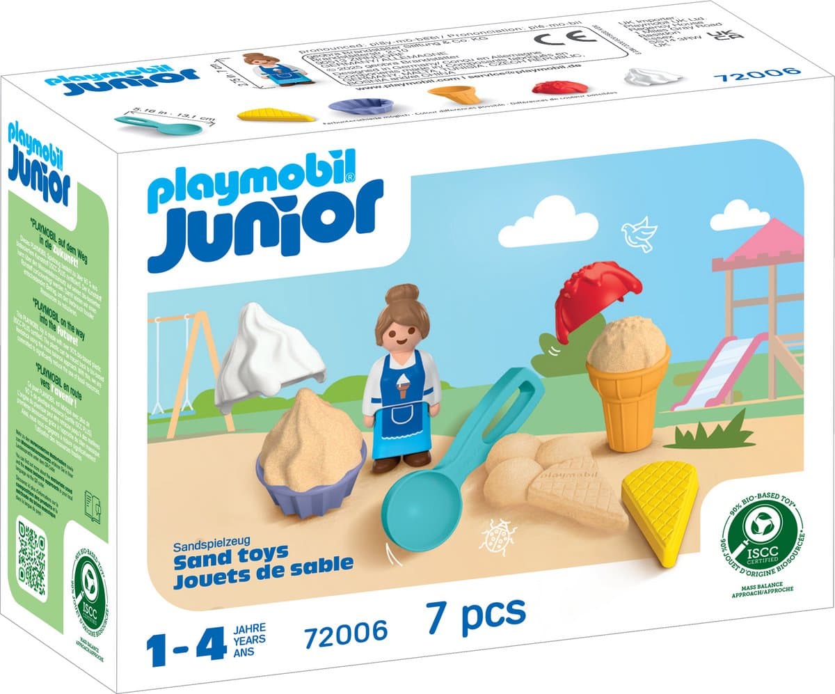 Playmobil 72006, Zandspeelgoed, voor kinderen van 1 tot 4 jaar, Meerkleurig, Kunststof