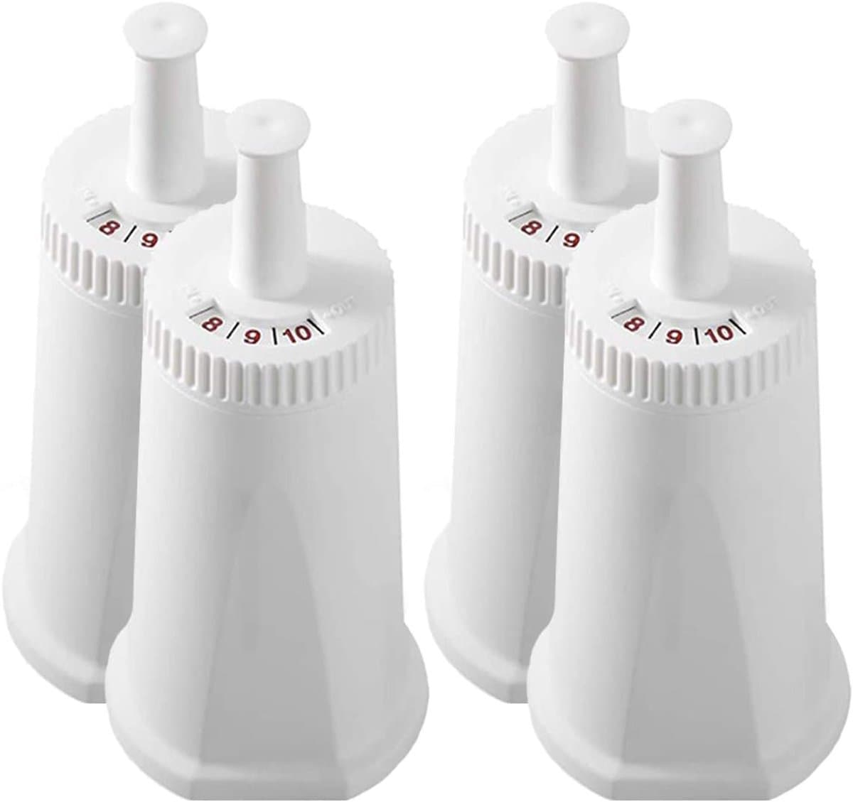 4 STUKS Waterfilterpatroon geschikt voor Sage Claro swiss BES008 / SES008 / SES920 / SES980 / SES990 waterfilter - Waterfilters voor koffiemachines - waterfilterpatronen - Fullfilmentmasters