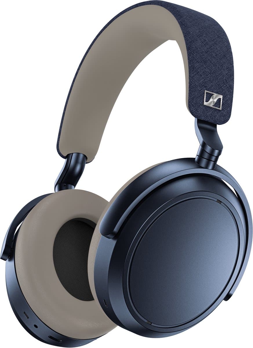Sennheiser MOMENTUM 4 Wireless - Draadloze over-ear koptelefoon met Noise Cancelling - 60u batterij - Snelladen – 4 Microfoons - Denim