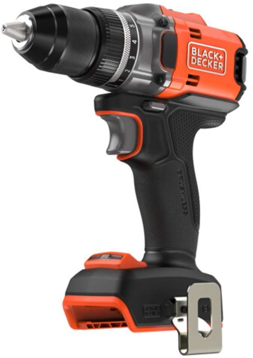 BLACK+DECKER Gereedschap - 18V ACCU-klopboormachine, zonder accu en lader BLD683XN-XJ