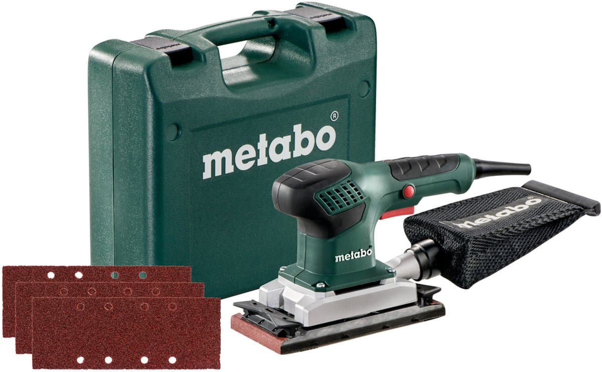 Metabo SR 2185 Vlakschuurmachine Set - 10- dlg. Schuurbladen - 691010000