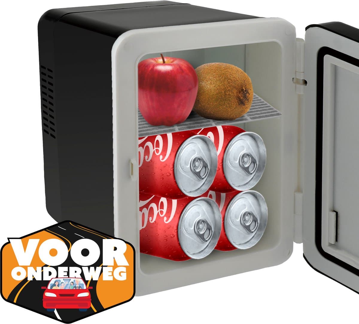 Denver Mini Koelkast - Koelen en Verwarmen - Skincare fridge - 12v Auto aansluiting - MFR404