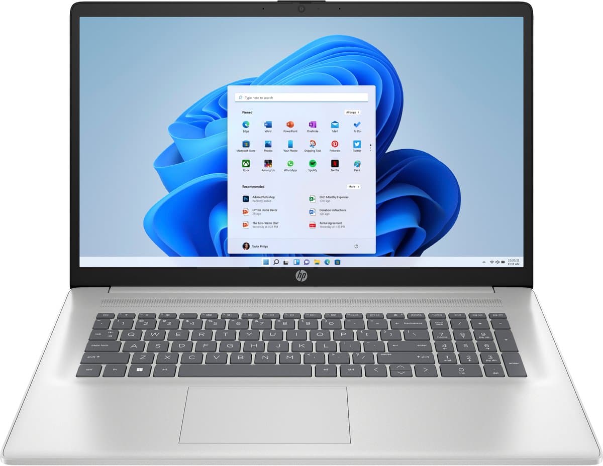 HP 17-cn4774nd - Laptop - Core 7 - 16GB/1000GB - 17.3 inch - Windows 11 Home