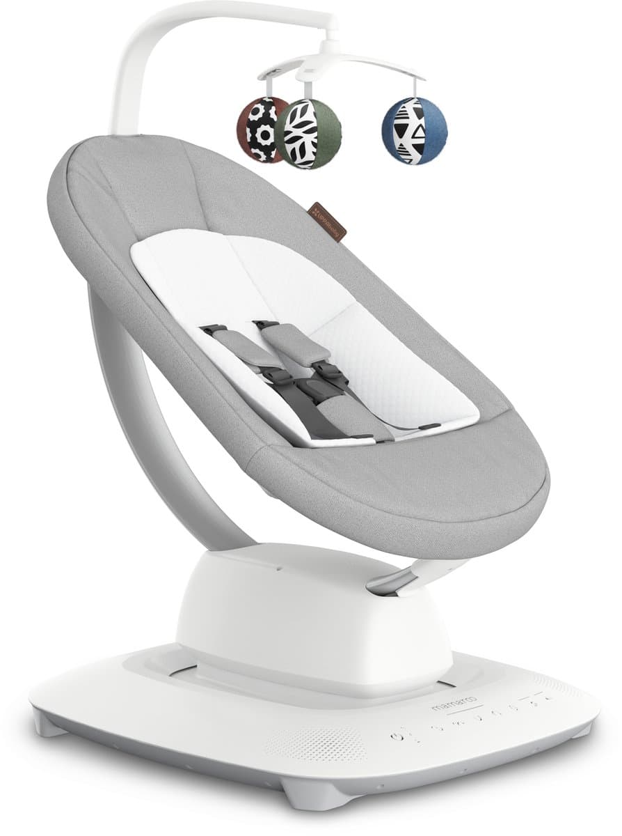 UPPAbaby Mamaroo - Smart Babyswing - Wipstoel - Stella - Grijs Mélange