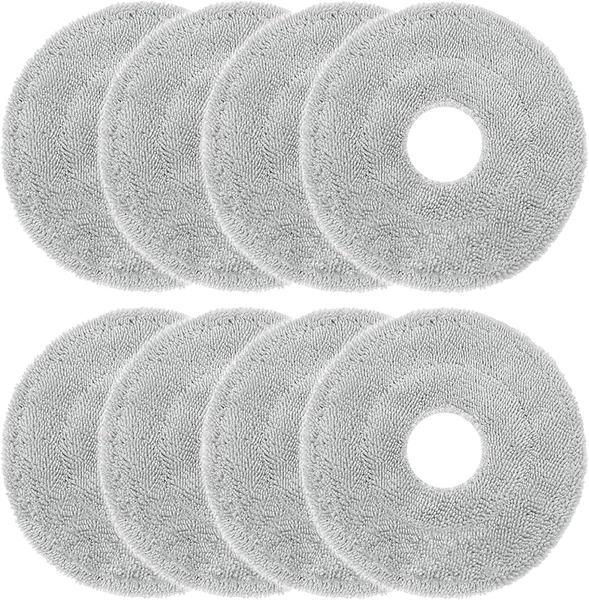 (8-pack)Dweilpads reserveonderdelen voor Dreame L10 Ultra/ L10S Pro / L10S Ultra Heat/ L10 Prime/ L20 L30 L40 L50 Ultra/ X30 X40 X50 Ultra/Mova E30 V50 Ultra P10 P50 Pro Ultra Robot dweildoeken