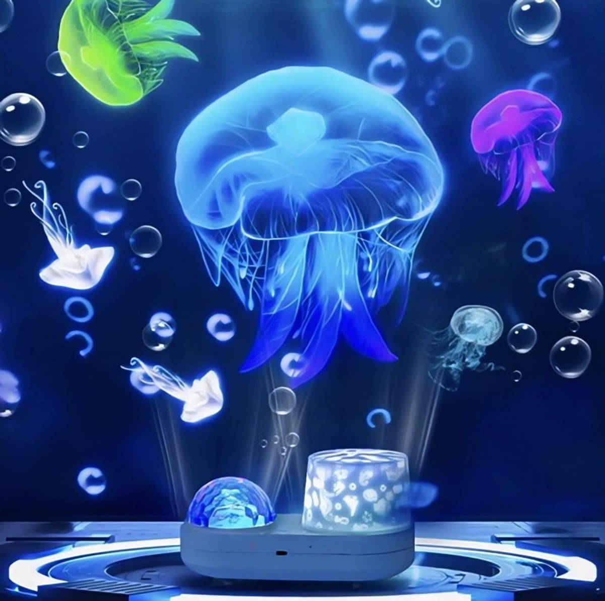 Sterrenprojector met 6 Ocean Wave Patronen – Waterlicht Projector voor Slaapkamer en Thuis – Nebula Sterrenlicht voor Bruiloft, Kerstdecoratie en Relaxatie