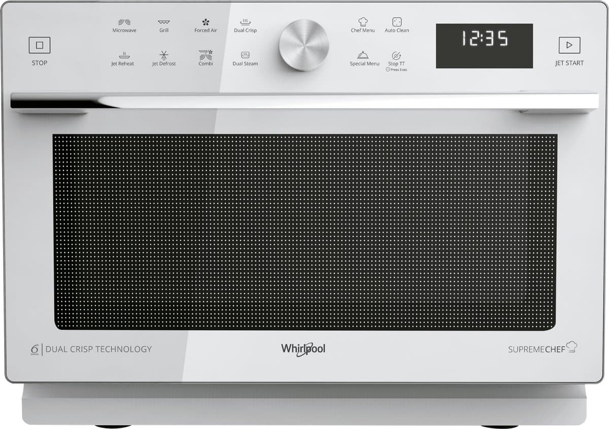 Whirlpool Supreme Chef MWSC 933 SW Wit Combinatiemagnetron Aanrecht 33 l 900 W