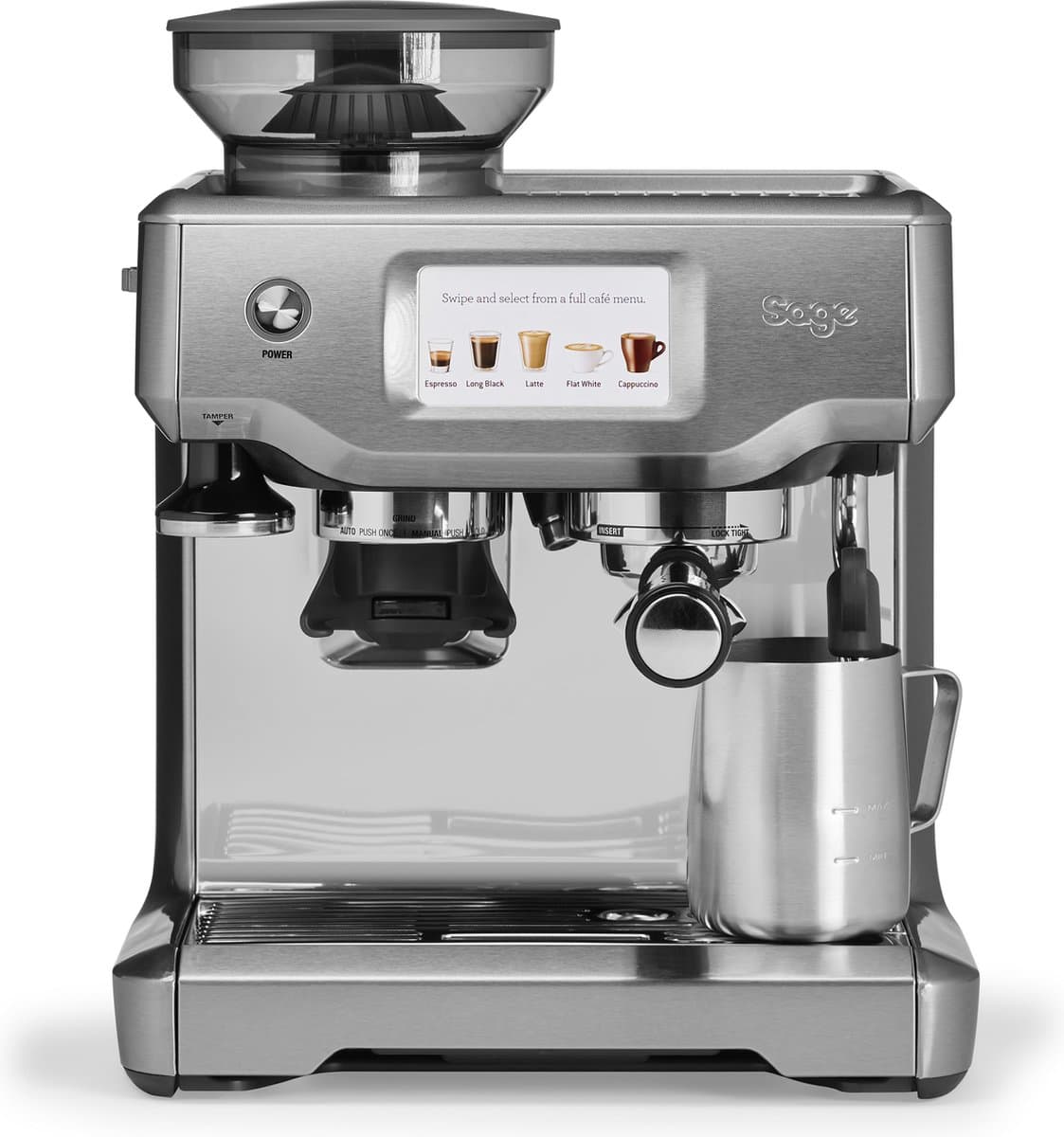 Sage The Barista Touch - Pistonmachine - RVS