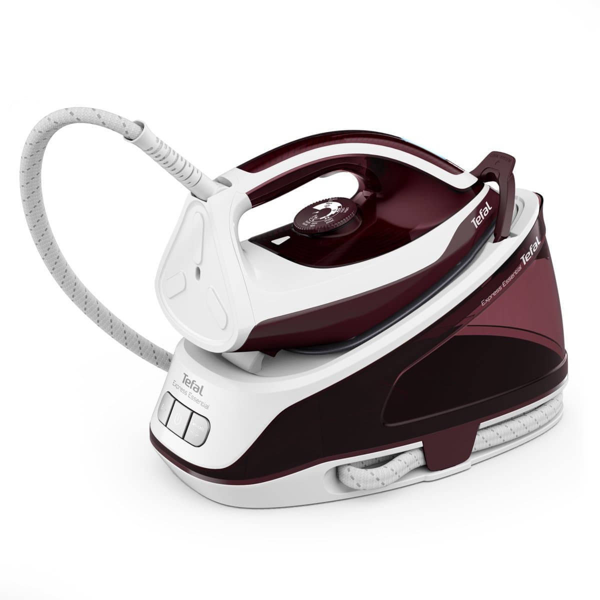 Tefal stoomstrijksysteem SV6120 EXPRESS EASY (Wit-Bordeaux rood)