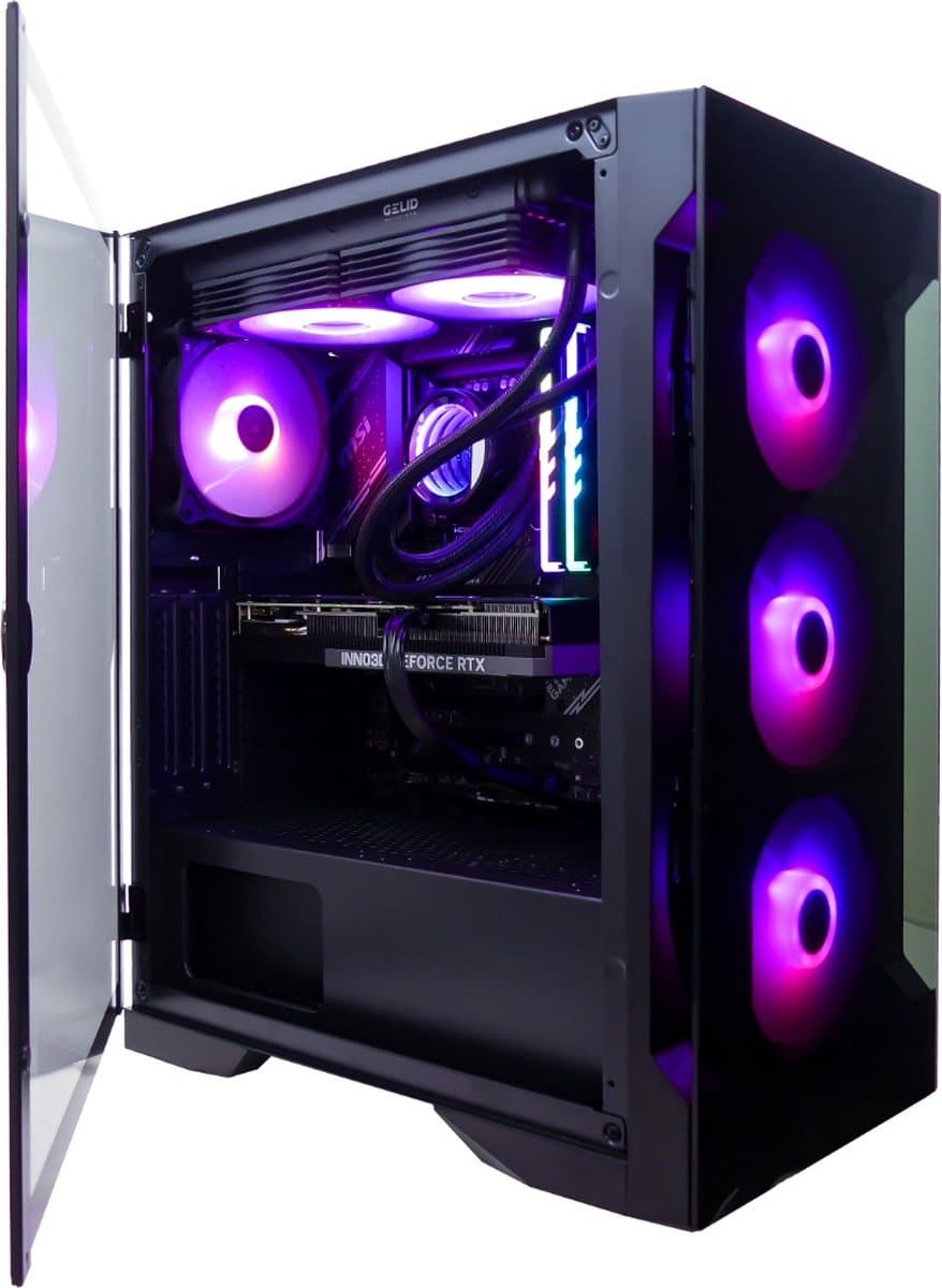 Intel i7 14700K 20-Core Game PC / Gaming Computer - RTX 5080 16GB|32GB RGB RAM|2TB M2.0 NVMe SSD - Gamdias Talos E2 Elite