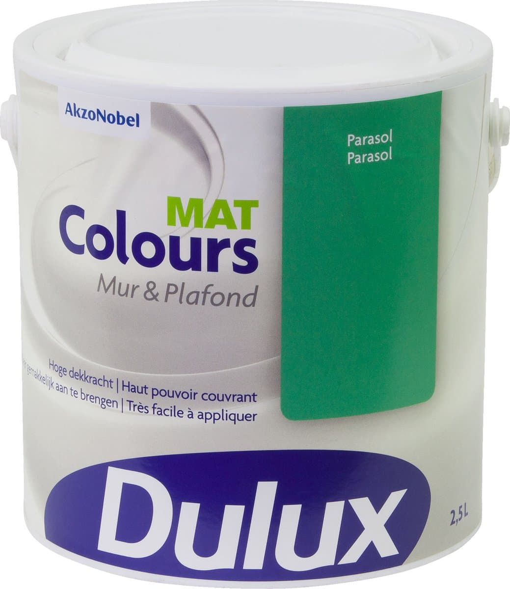 Dulux Colours Mur & Plafond Mat - Parasol - 2,5 L
