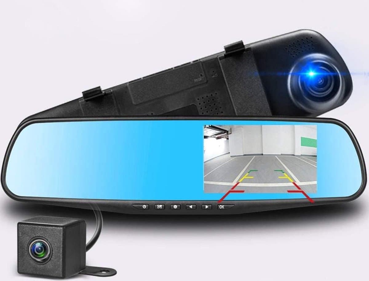 Dual Dashcam - Dashcam Voor en Achter - Auto Camera Dashcam - Dashcam Auto - Dual Dashcam voor Auto