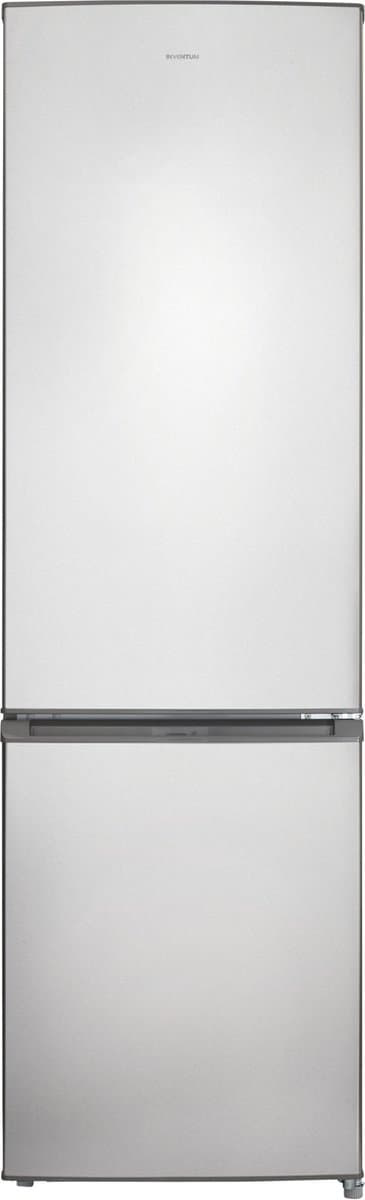 Inventum KV1808R No Frost energiezuinige koel-vriescombinatie - 180 cm hoog - 270 liter - Superkoelen - Supervriezen - Energielabel D - Vrijstaand - RVS