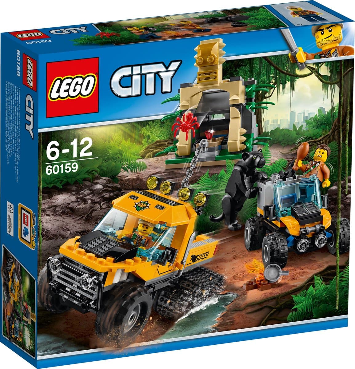 Jungle missie met halfrupsvoertuig