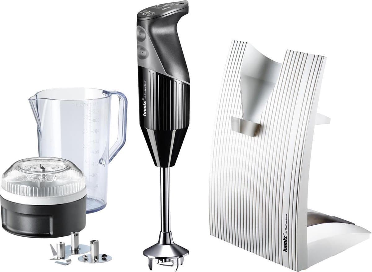 Bamix Staafmixer SwissLine M200 - 200 W - zwart
