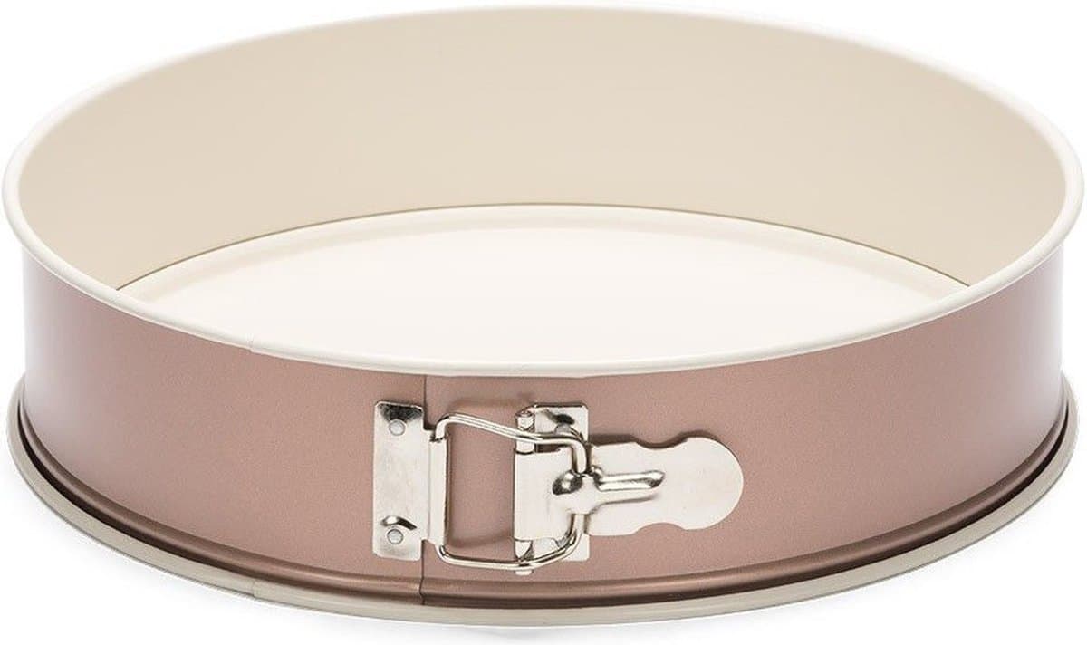 Patisse Springvorm - rond - 20 cm - rose goud - taartvorm - anti-aanbak