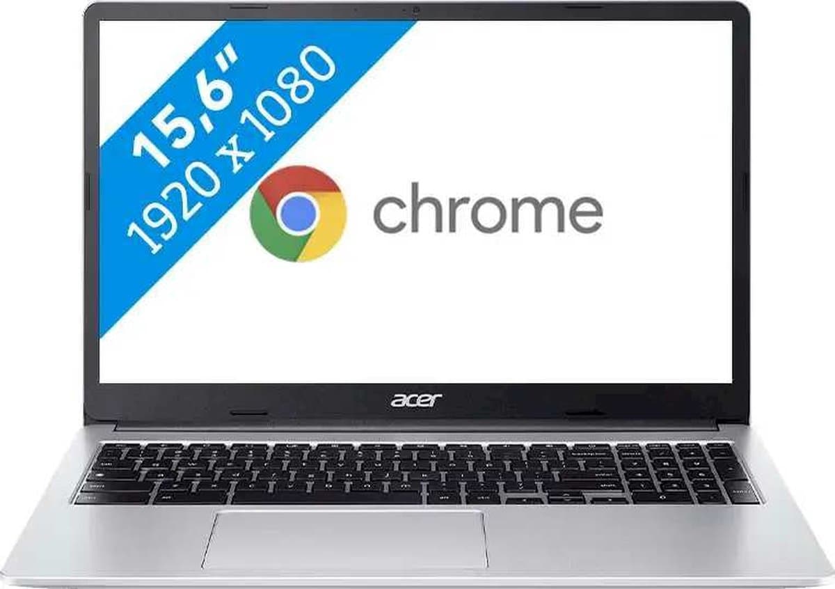 Acer Chromebook 315 (CB315-4H) - 15.6 inch - Chrome OS - Zilver