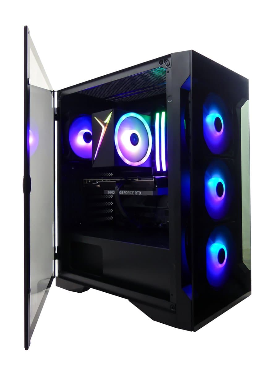 AMD Ryzen 5 7600X RGB DDR5 PRO Gaming X PC / Computer- RTX 5050 8GB - 16GB RGB RAM - 1TB M2.0 SSD - MSI B840 Gaming Plus WIFI - WiFi 7|Bluetooth 5.4|LAN 2.5Gbps - ELITE E2
