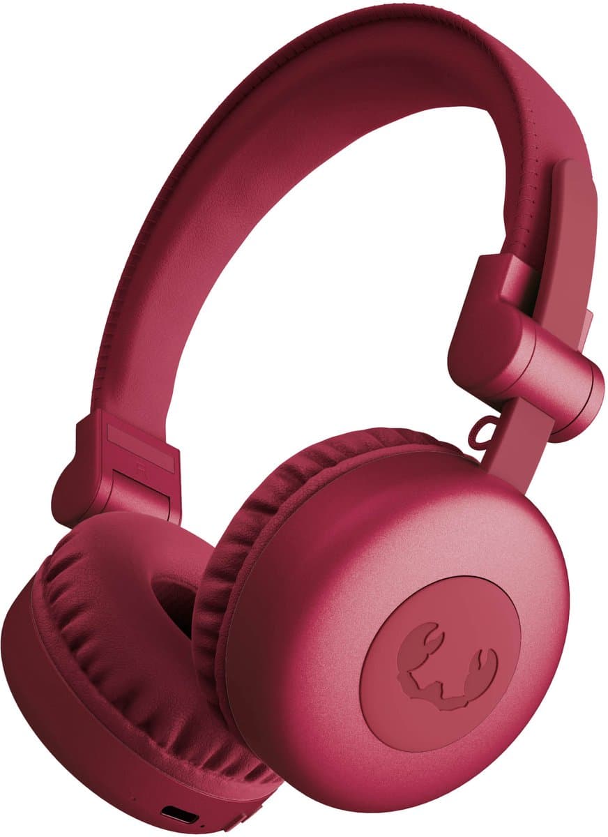 Fresh ‘n Rebel Code Core – Draadloze on-ear koptelefoon – Bluetooth - 30 uur Speeltijd - Rood - Berry Red