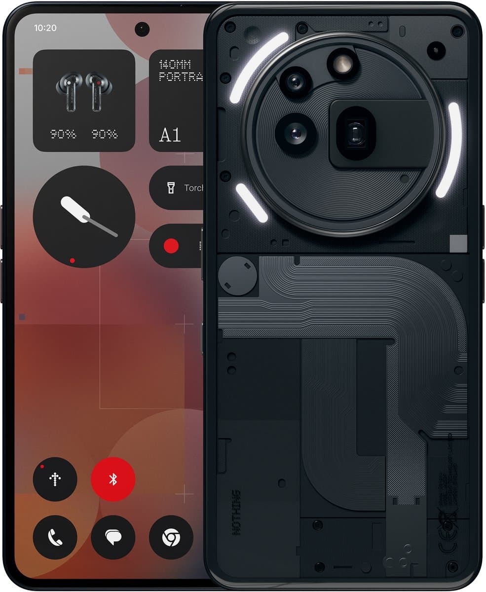 Nothing Phone (3a) Pro - 12/256GB - 5G - Zwart