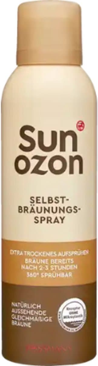 Sunozon Zelfbruiner - Spray Zelfbruiner - 200 ml | Natuurlijk Ogende - Egale Bruining