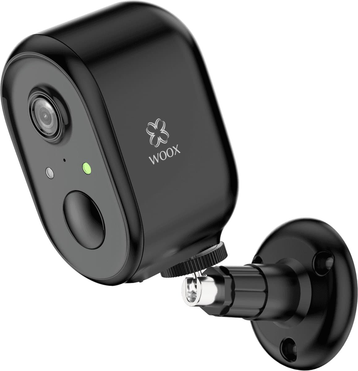 WOOX R4260 - Draadloze Beveiligingscamera - voor Binnen en Buiten - met Nachtzicht - Camera beveiliging - Zwart