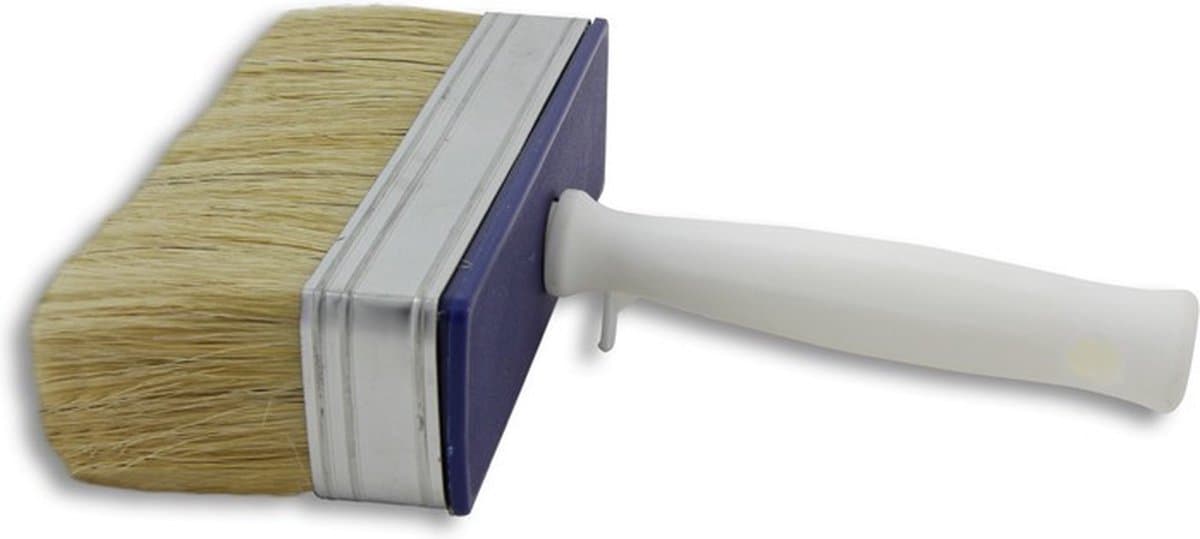 1x Blokkwast waterbasis verf 5 x 15 cm verfbenodigdheden - Verf/schilderbenodigdheden - Schildermateriaal - Verfkwasten voor waterbasis verf
