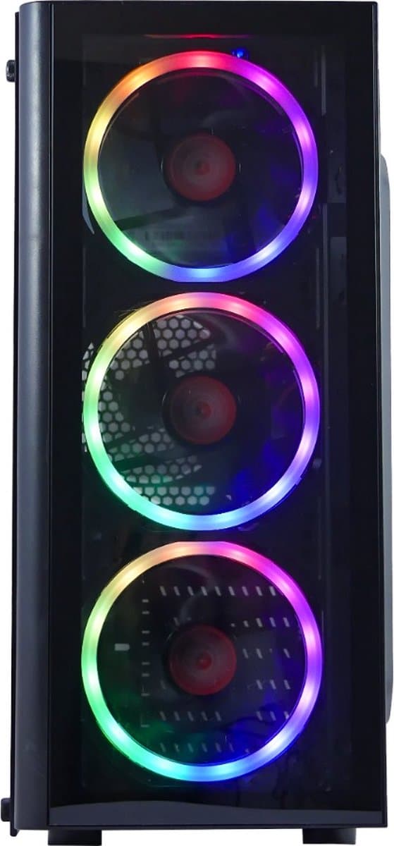 AMD Ryzen 5 6-Core RGB Game Computer / Gaming PC - RTX 5060 - 500GB SSD - 16GB RAM - Win11 PRO