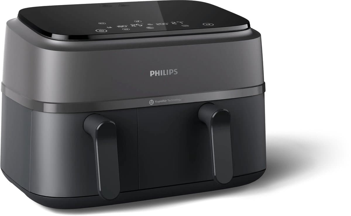 Philips 3000 series - Dual Basket Airfryer - NA350/00 - 9L