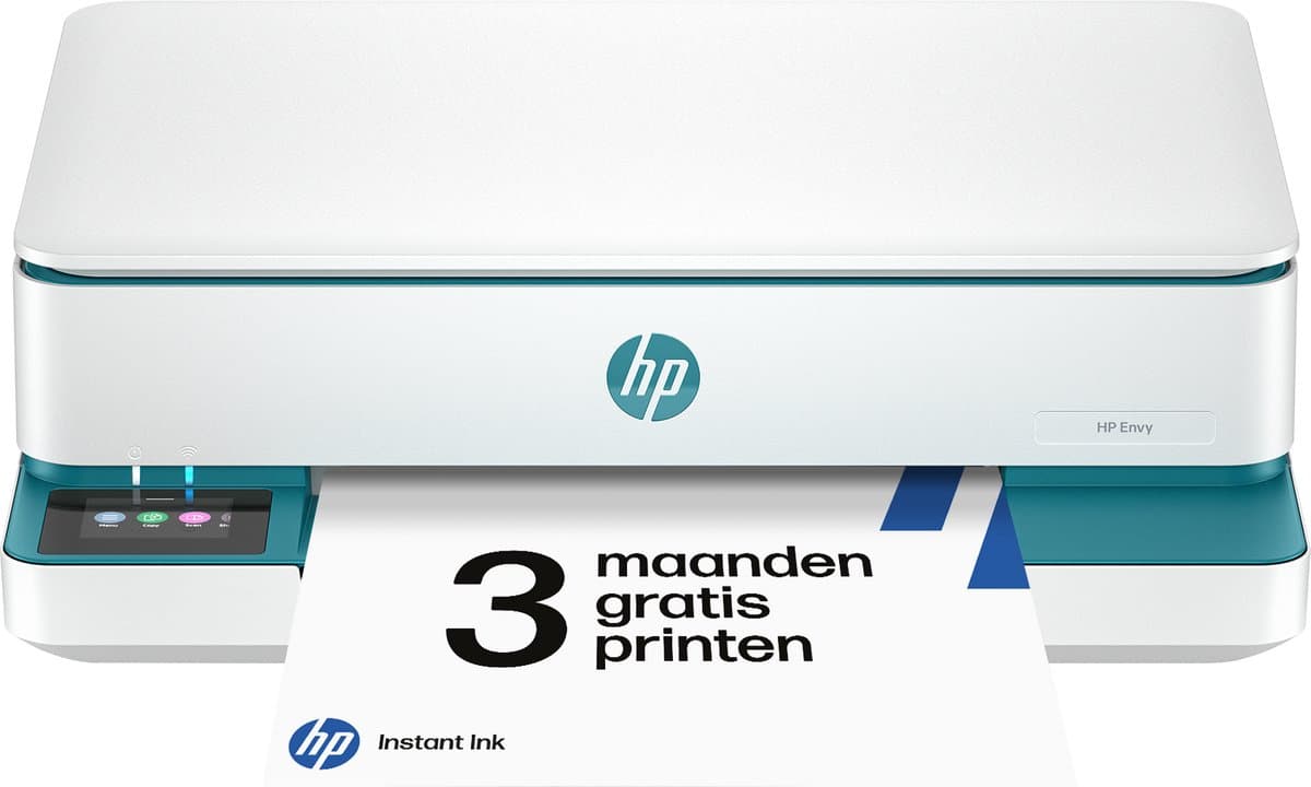 HP Envy 6122e All-in-One kleureninkjetprinter - Kopieerscan - 3 maanden Instant-inkt inbegrepen bij HP+