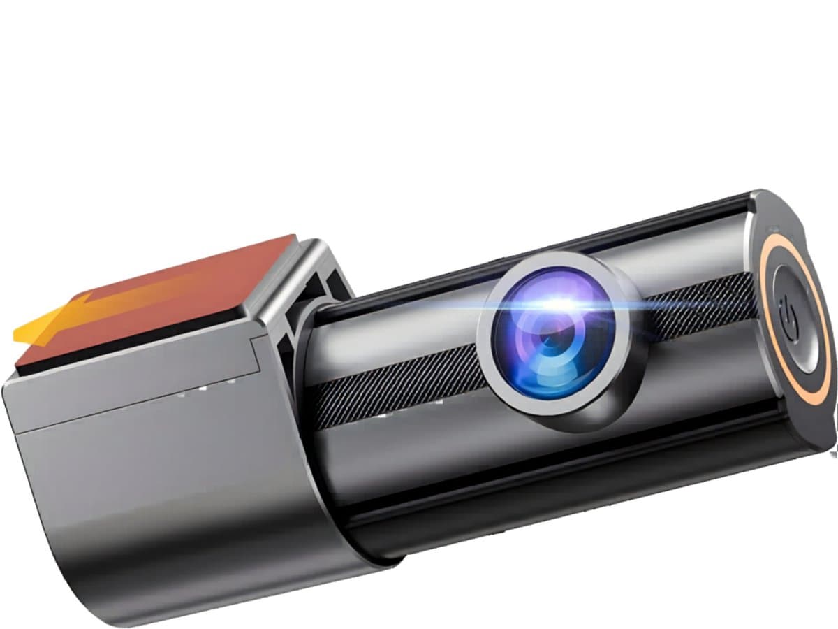 DnA® Dashcam - Dashcam Voor Auto - Dashcams - Dashcam Voor Auto Voor en Achter - Dashcam Draadloos - Zwart - 4cm x 10cm x 5cm