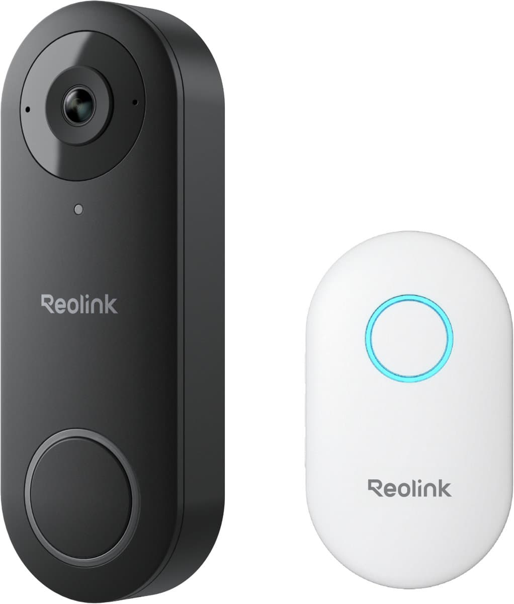 Reolink Videodeurbel WiFi Bedrade Voor Buiten - 2K 5MP - 4:3 Breedbeeld - Dual-band wifi - Lokale Opslag - Tweewegaudio - Slimme Detectie-1 Stuk