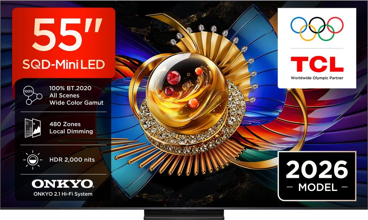 TCL 55Q7D Pro - 55 inch - 4K QD-MiniLED - 2026 - Smart TV