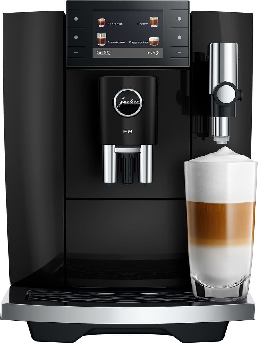 JURA - E8 Piano Black (ED) - Volautomatische espressomachine