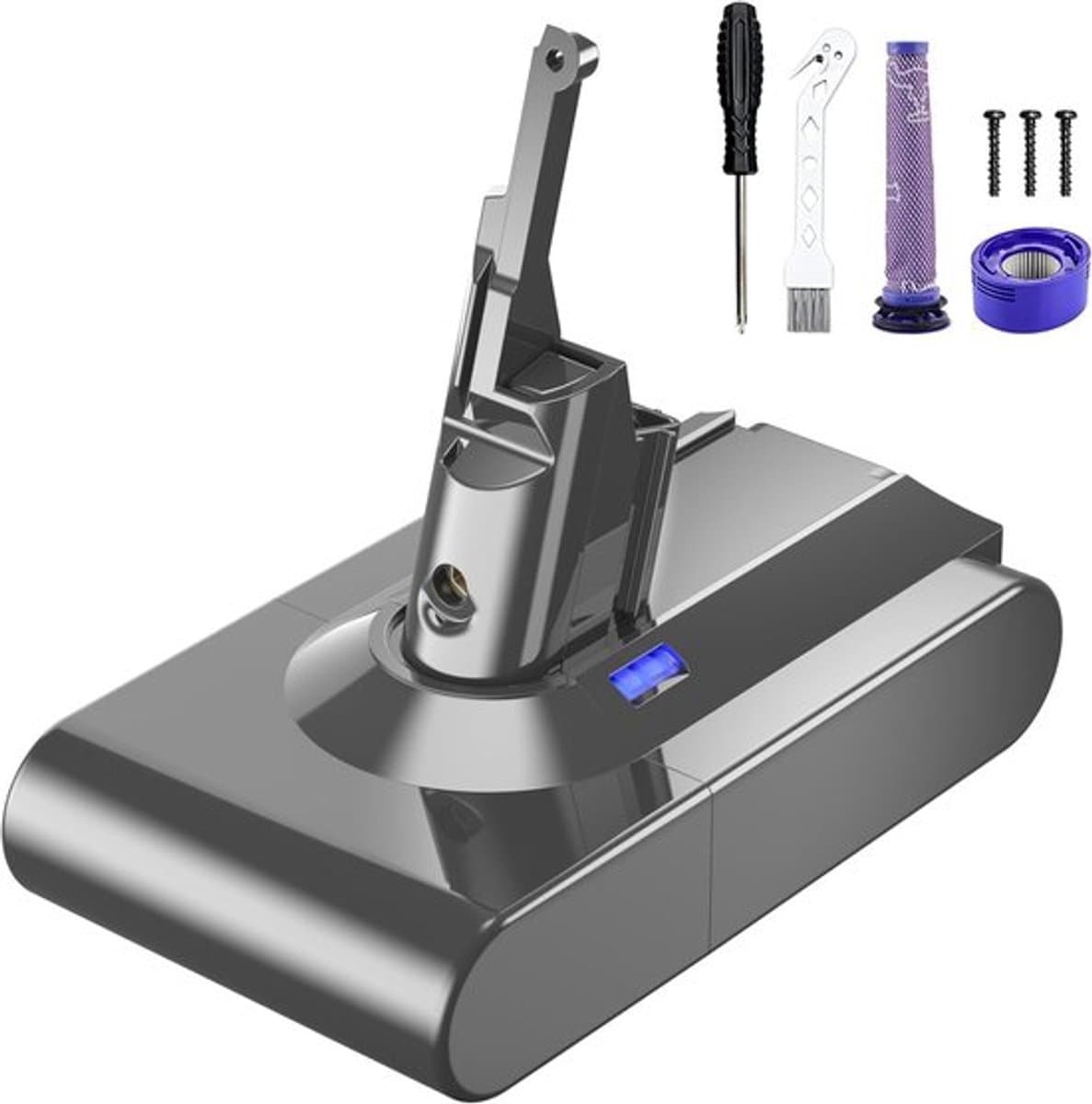 vervangende Accu / Batterij voor Dyson V8 met filterset Accu / Batterij