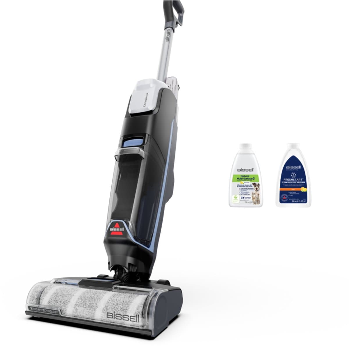 BISSELL CrossWave Edge Cordless Select Draadloze Steelstofzuiger met Dweilfunctie - 2-in-1 Stofzuiger & Dweil - Multi Surface Cleaner voor Harde Vloeren & Vloerkleden - ZeroGap Randreiniging - 4328N