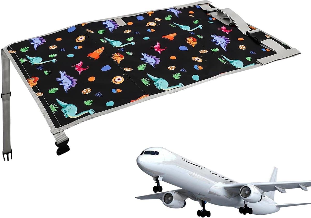 Kinderbed Vliegtuig - Baby reisbed - Comfortabel reizen - Opvouwbaar reiswieg - 76x445 cm - Niet gespecificeerd