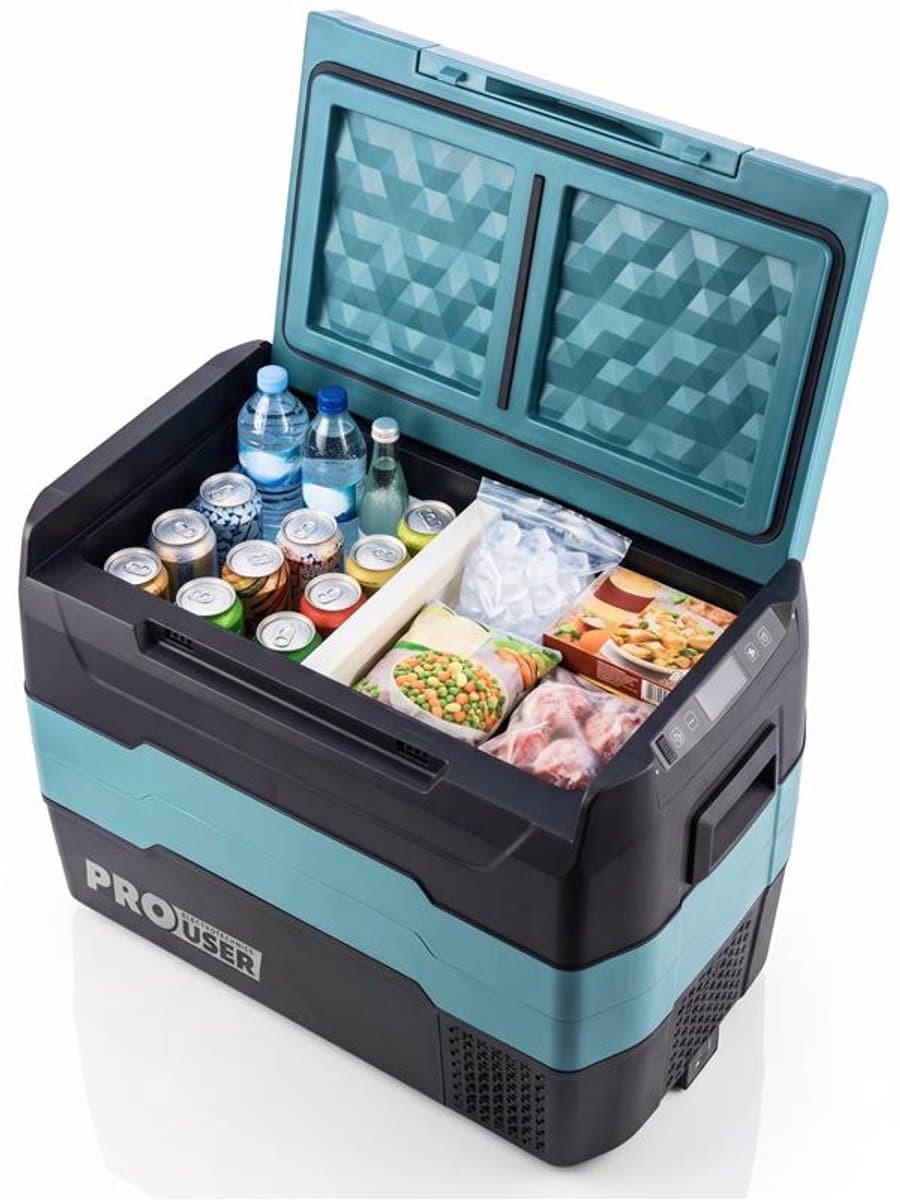 Compressor Koelbox 40L - Elektrische Camping Koelkast - Dual Zone - Koel- & Vriesbox - 12V/24V/230V - Pro-User CoolX 40
