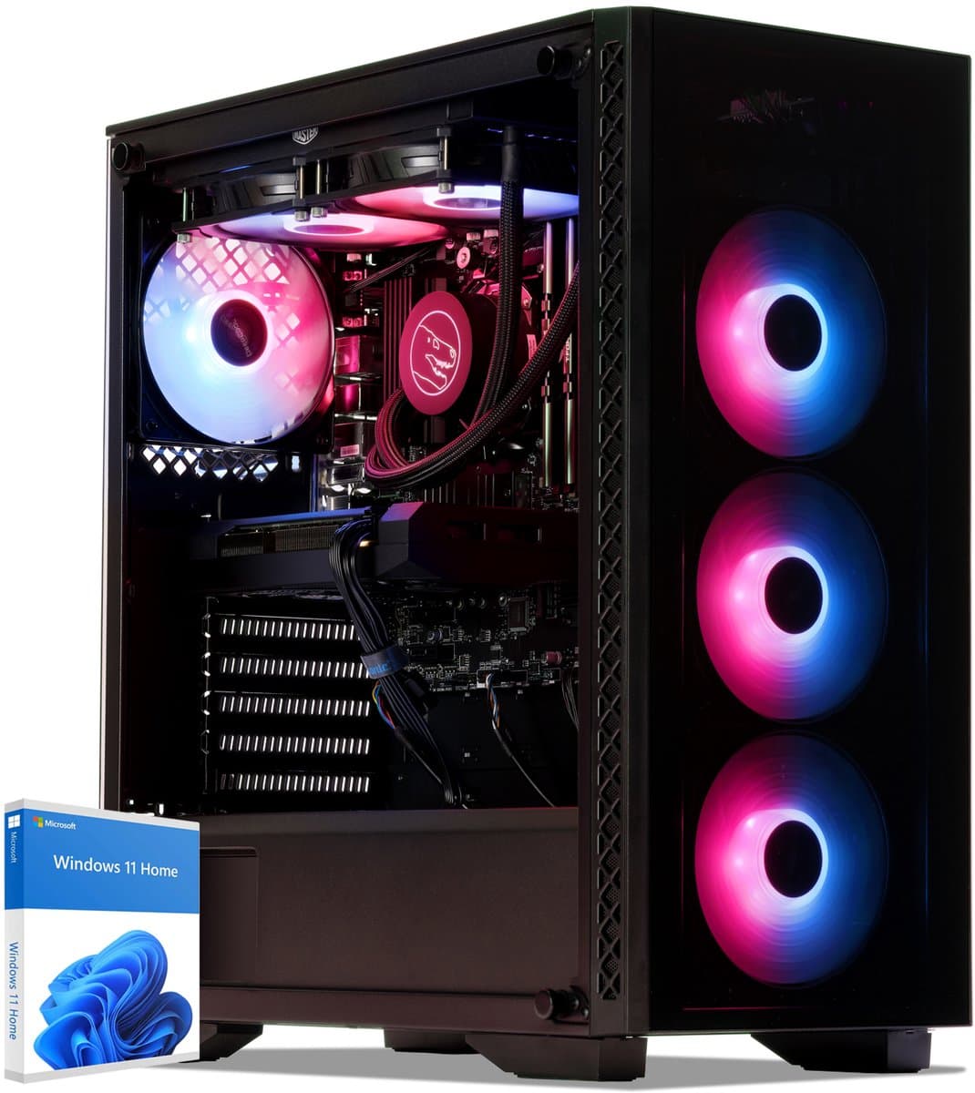 Sedatech Advanced Gaming PC Waterkoeling ATX • Intel i5-14400F 10x 2.5GHz • Geforce RTX5060Ti 16Gb • 32Gb RAM • 1Tb SSD M.2 • WiFi • Bluetooth, USB C • Windows 11 • Desktop computer