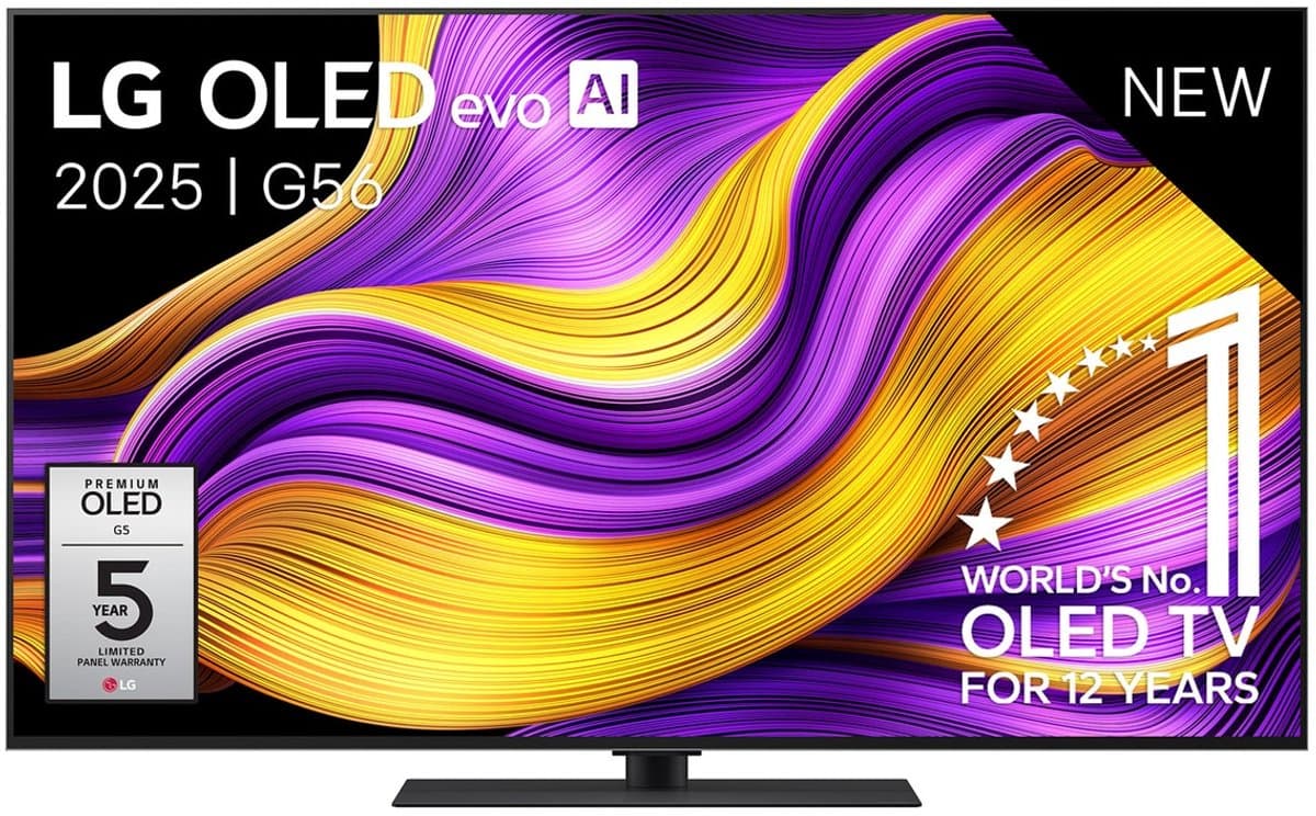 LG G5 OLED55G56LS - 55 inch - 4K OLED Evo Max - 2025 - Smart TV