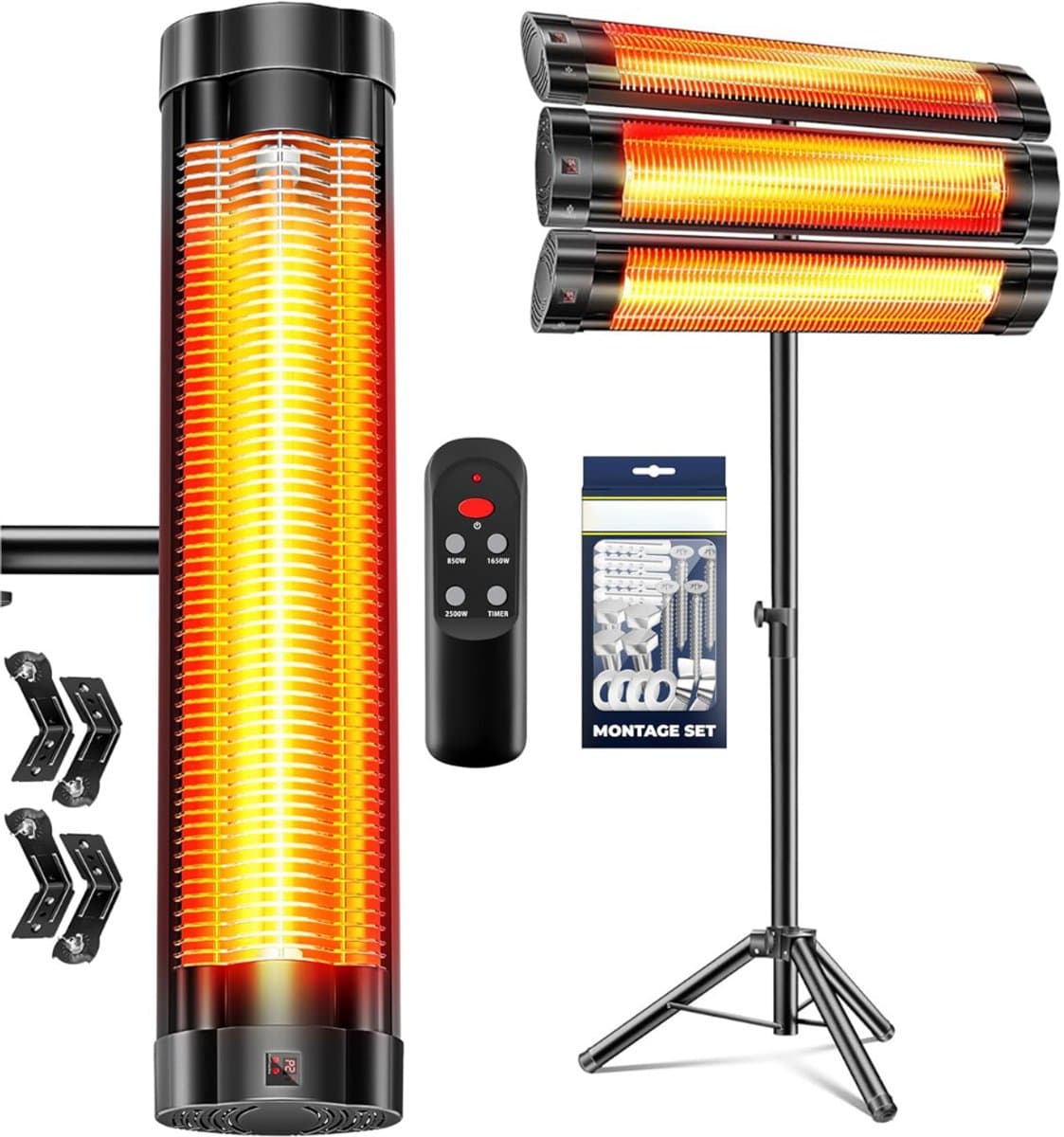 DailySupplies® Elektrische Kachel - Heater - Terrasverwarmers