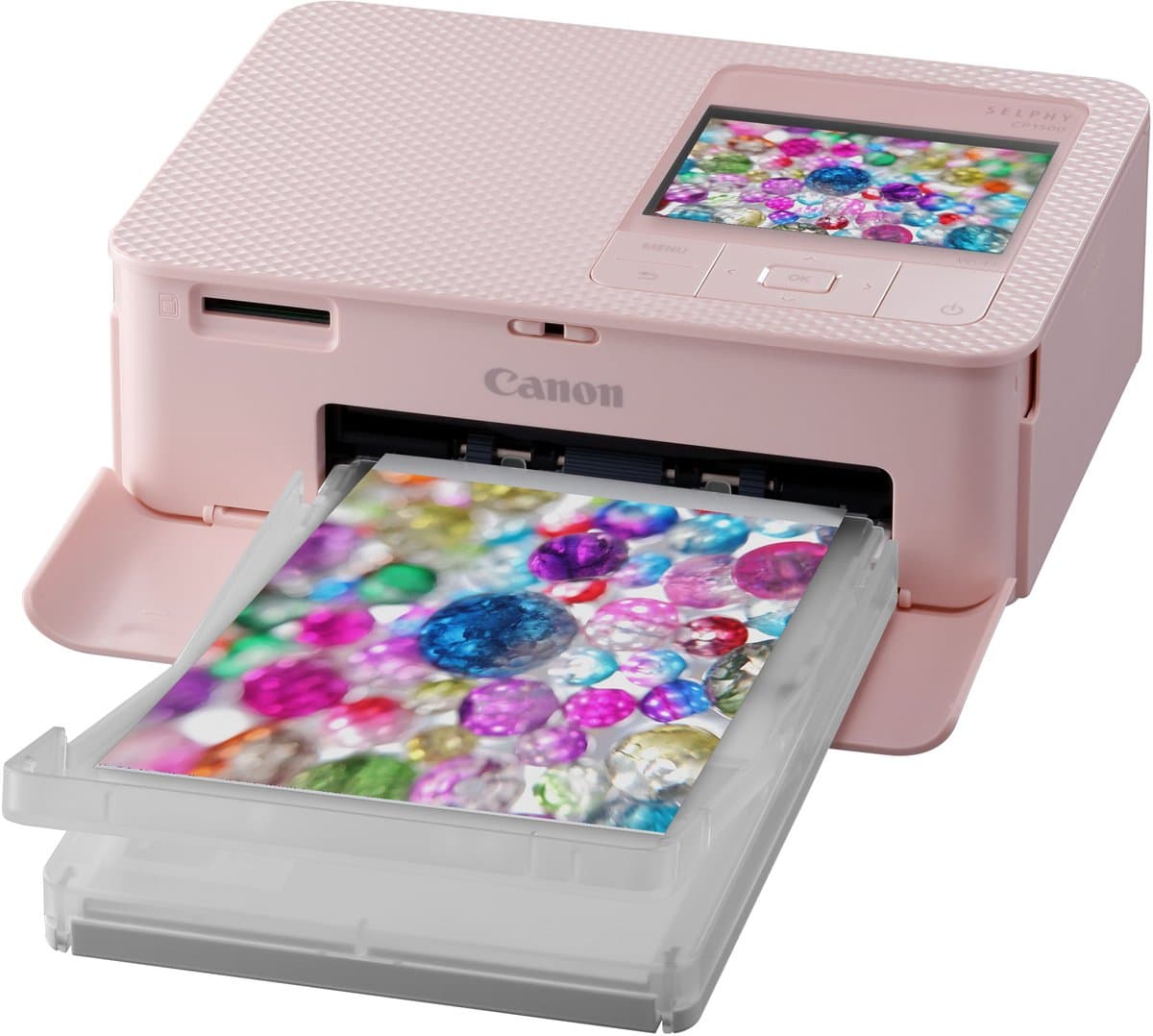 Canon Selphy CP1500 - Mobiele Fotoprinter - Roze
