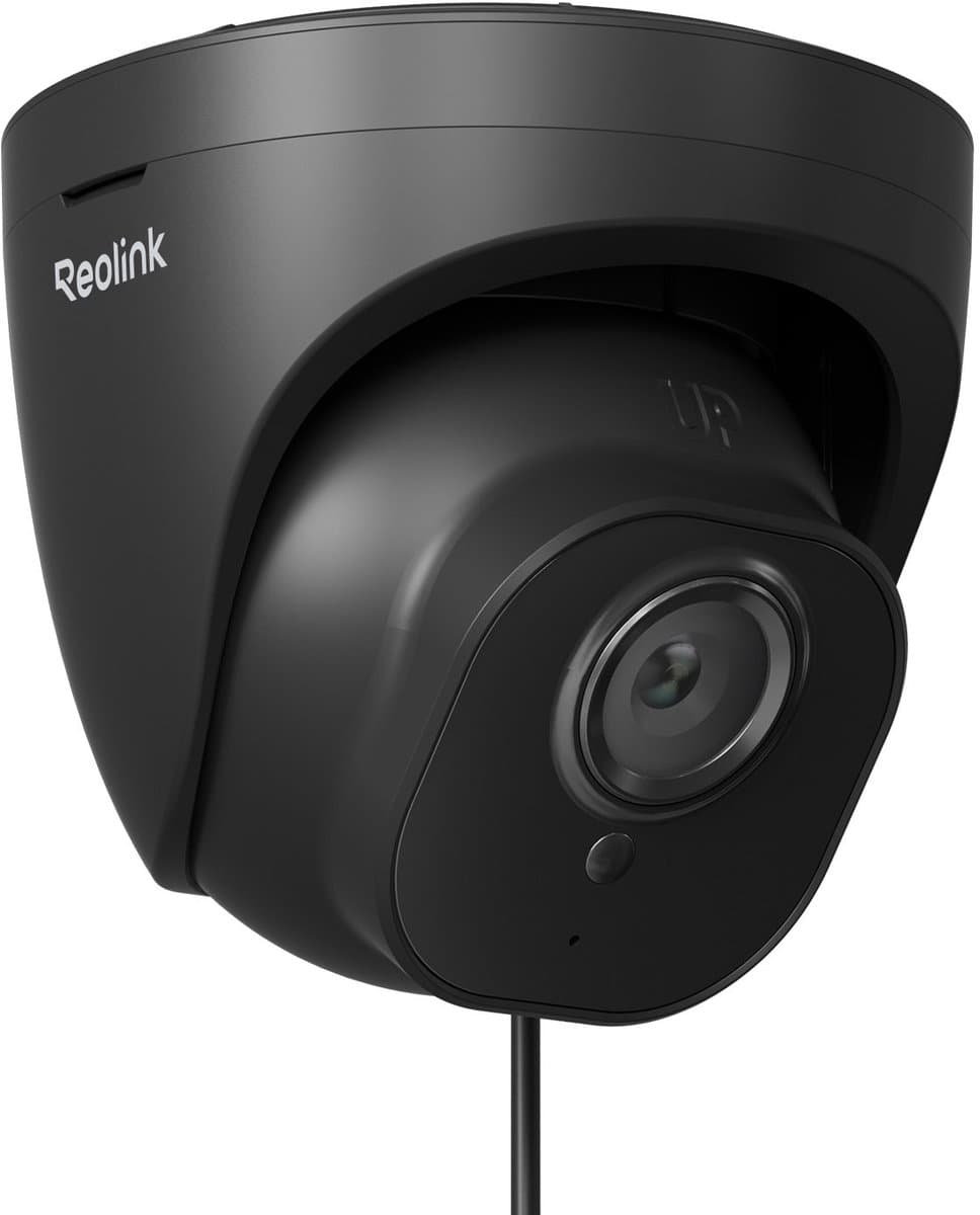 Reolink 5MP PoE IP-camera met Persoons-, Voertuig- en Dierdetectie, Power over Ethernet met 30 meter Nachzicht, Audio-opname, Ingebouwde Microfoon - RLC-520A