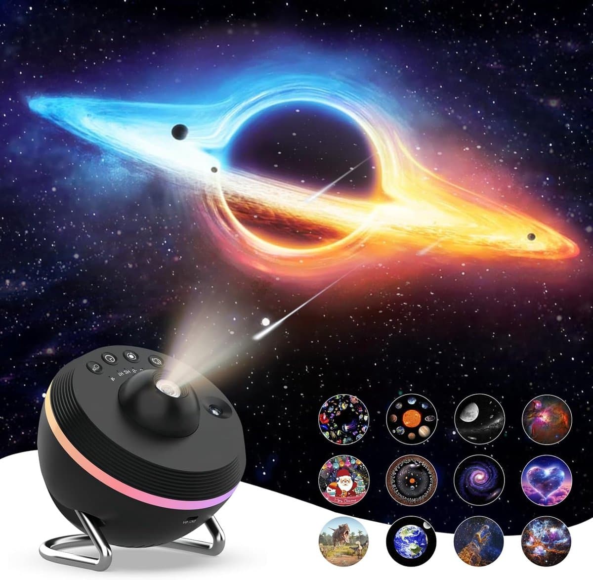 Plafond Sterrenhemel Projector, 5K HD Planetarium Projector met Verstelbare Focuslens, Nachtlamp Projector Geschikt voor Kinderen, Volwassenen, Kerstcadeaus