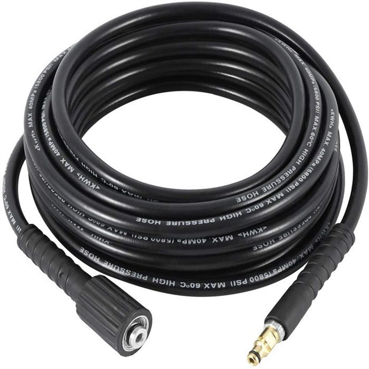 Geschikt voor Karcher k2-k7 Hogedrukreinigerslang, autowasslang van PVC en rubber, hogedruk waterslang, flexibele slang-8M
