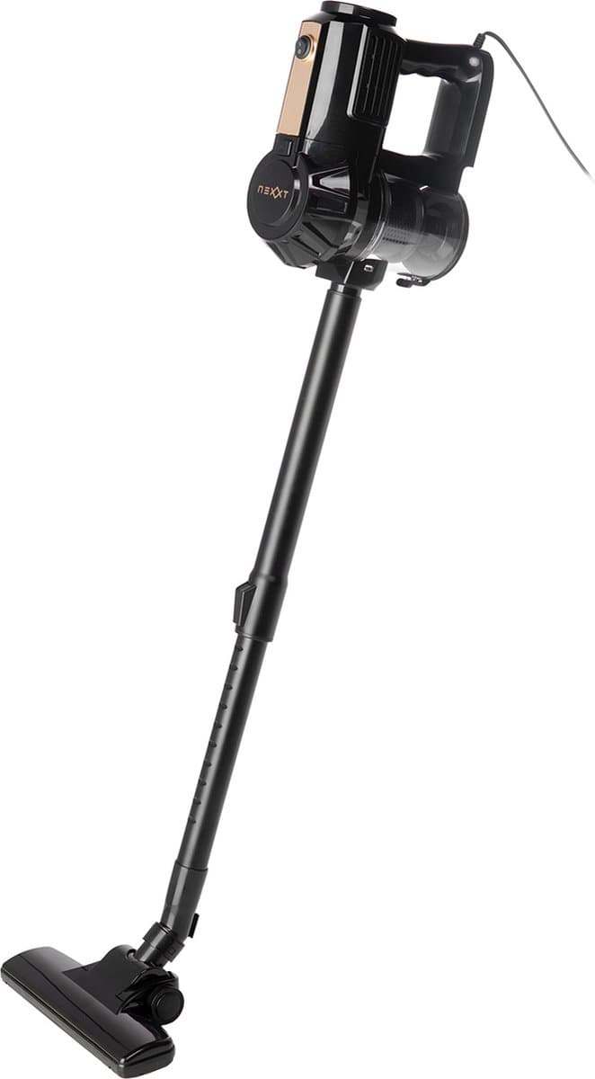Nexxt 3-in-1 Steelstofzuiger met Snoer – Krachtig & Lichtgewicht – Met Kruimeldief – Voor Snel Dagelijks Schoonmaken - 600Watt
