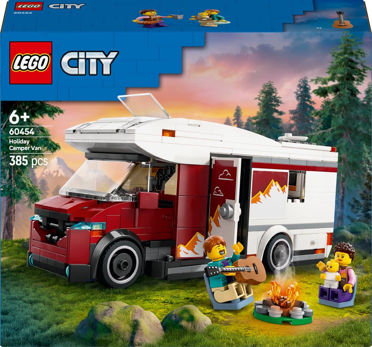 LEGO City Avontuurlijke camper voertuigset - 60454
