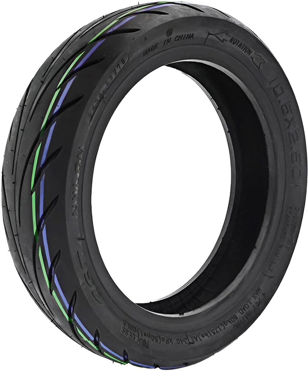 Avizar Band voor Niu KQi 300 10 Scooter in CST Tubeless Duurzaam Anti-lek, Zwart