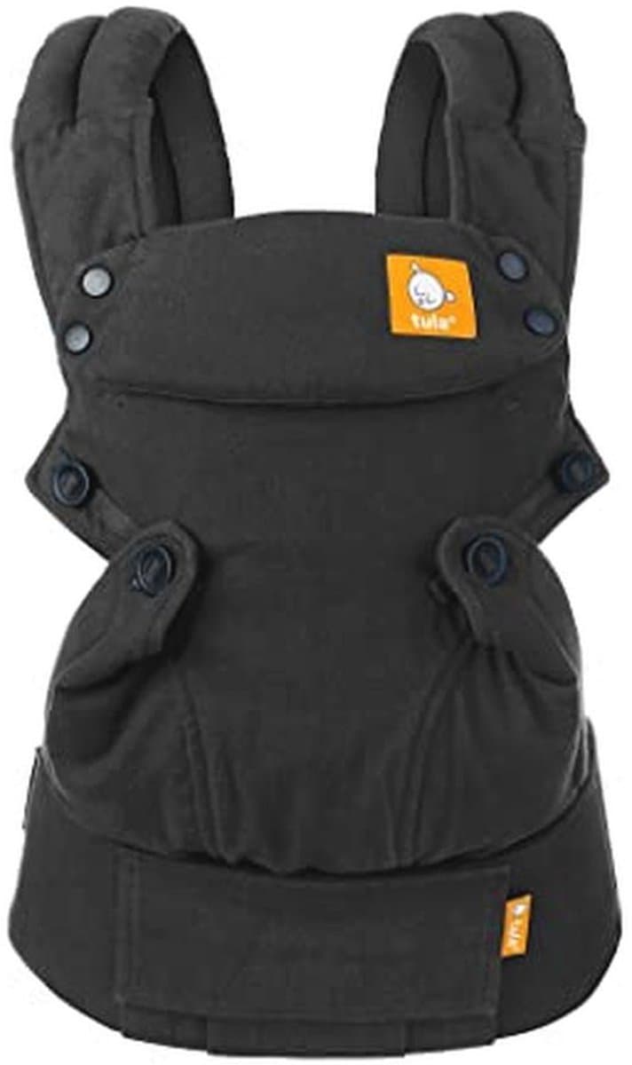 Baby Draagzak - Draagdoek - Veilig Dragen - Ergonomisch Ontwerp - 3.2-20.4 kg - Obsidiaan