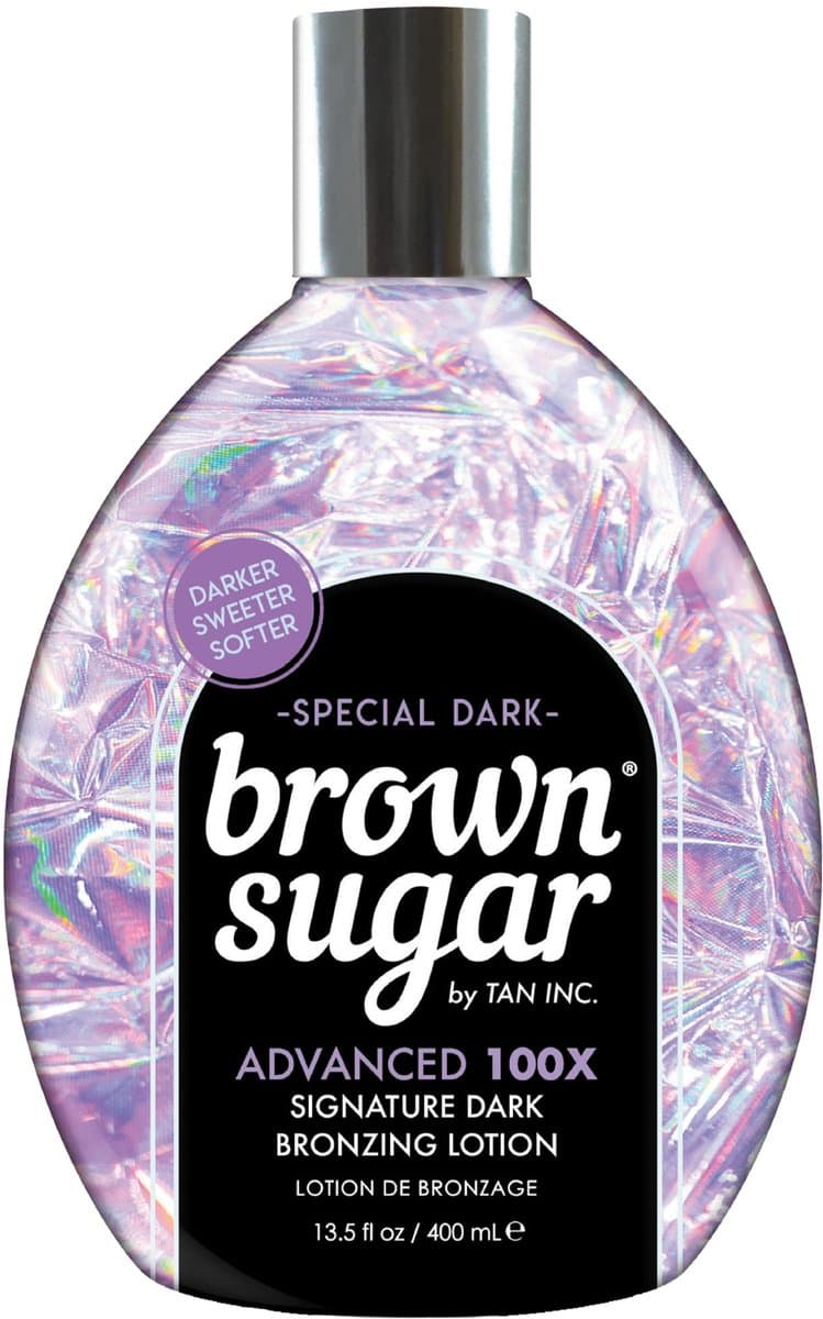 BROWN SUGAR SPECIAL DARK Zonnebankcreme ADVANCED 100X DARK BRONZER - 400 ml
